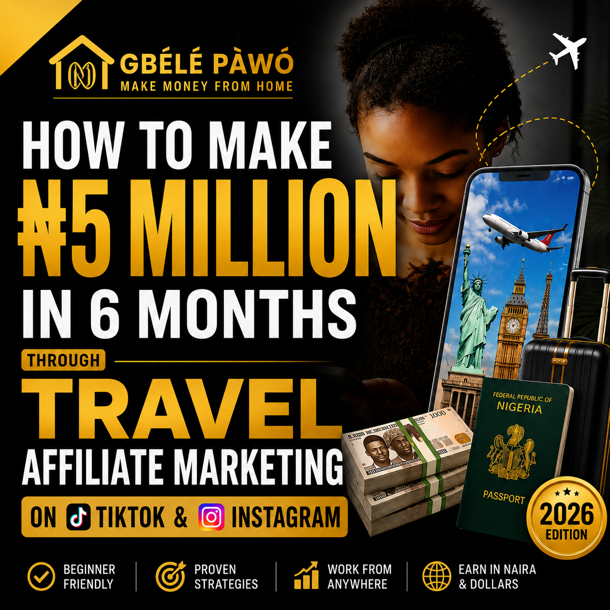 Travel Affiliate Marketing Blueprint How to Make ₦5 Million in 6 Months