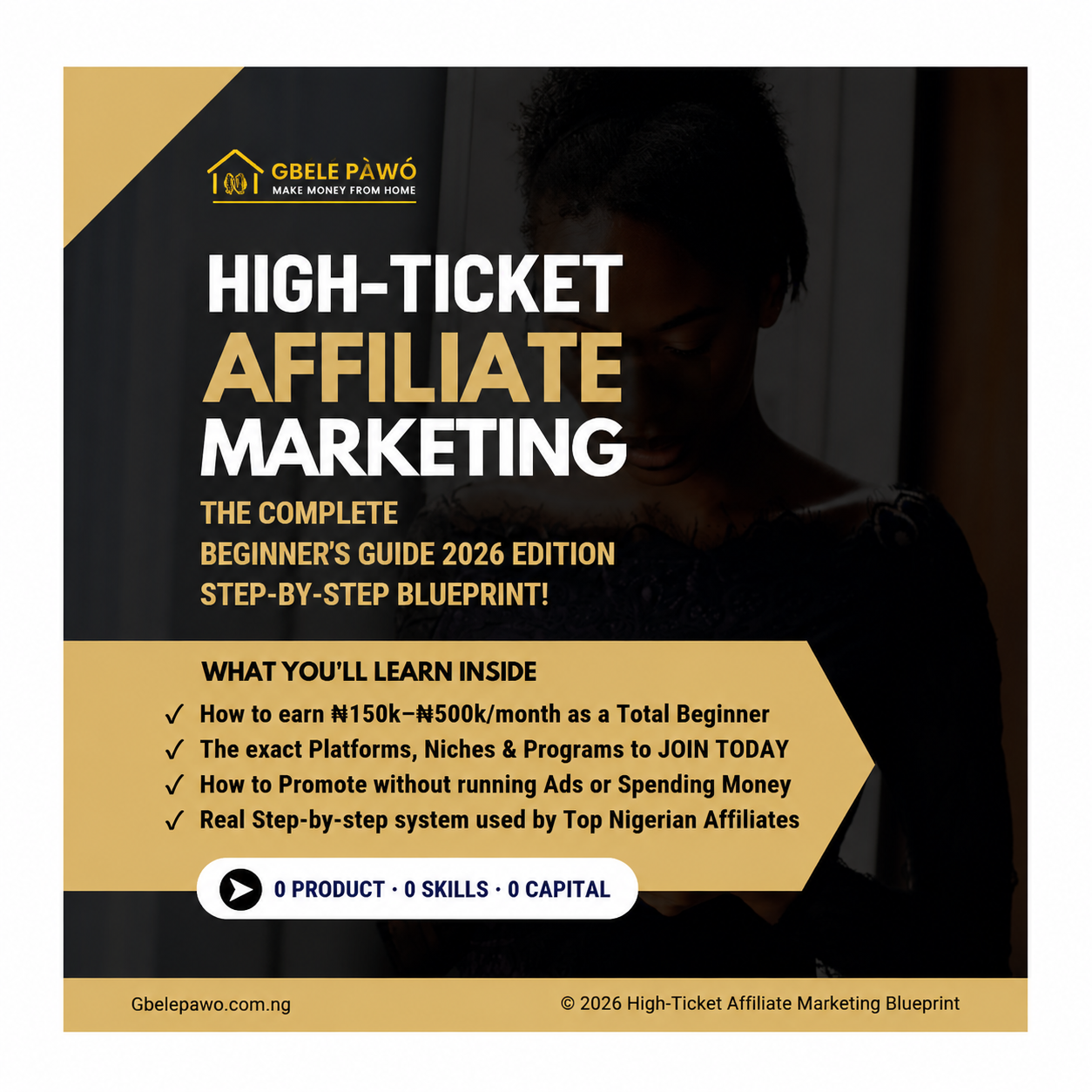 High-Ticket Affiliate Marketing Blueprint 2026 (Beginner's Guide)